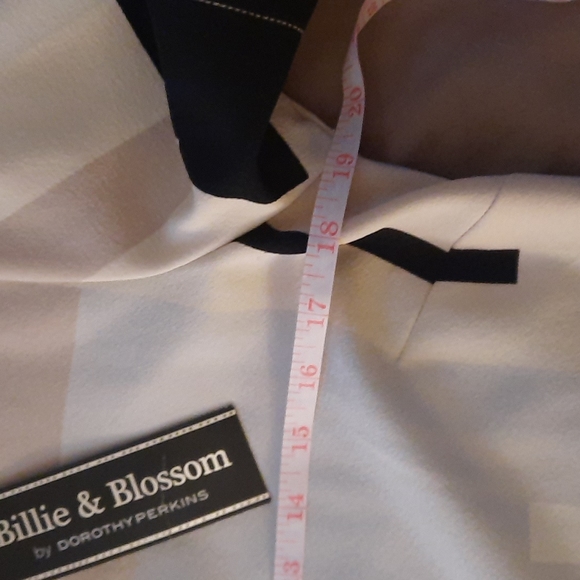 Dorothy Perkins geometric neutral colour shift dress size 10 - Picture 6 of 7